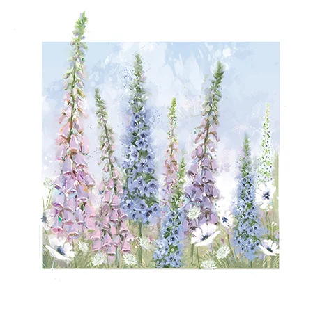 Bday Open / Country Meadow, Greeting Card