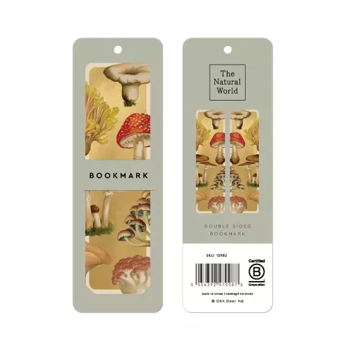 Natural World Fungi, Premium Bookmark