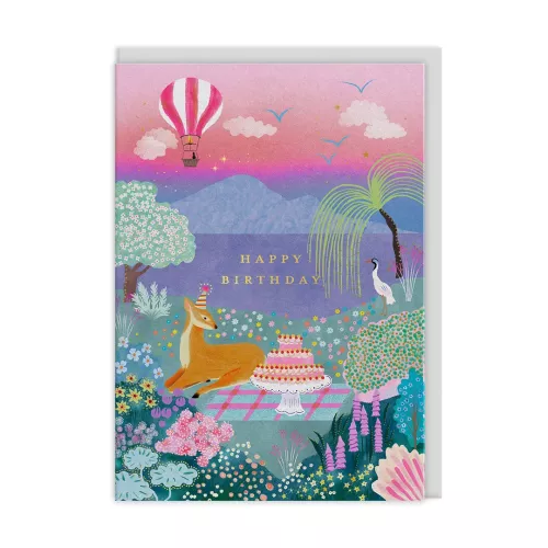 Birthday Picnic, Greeting Card (A6)