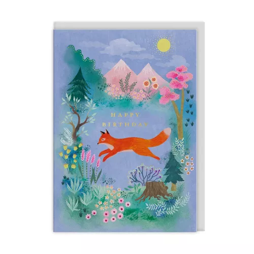 Mountain Fox, Greeting Card (A6)