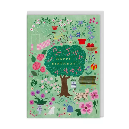 Cottage Garden, Greeting Card (A6)