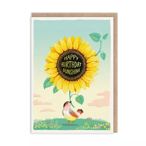 Sunflower, Greeting Card (A6)