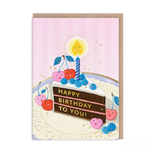 Berry Serenade, Greeting Card (A6)