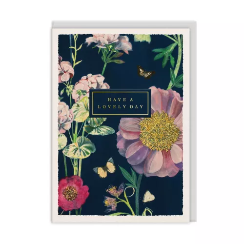 Lovely Day Dahlias, Greeting Card (A6)