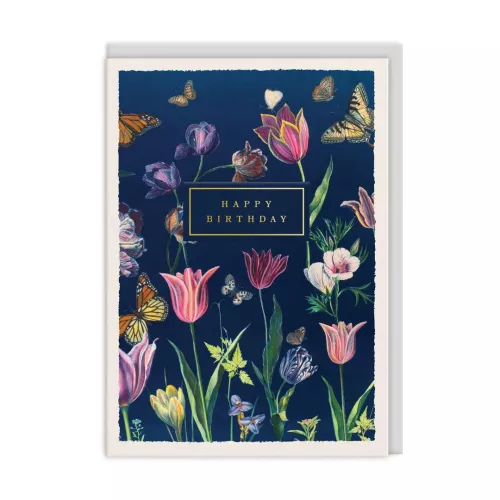 Birthday Tulips, Greeting Card (A6)
