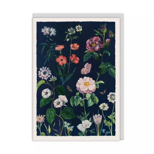 Roses and Wildflowers, Greeting Card (A6)