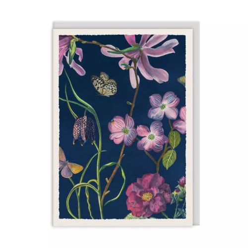 Magnilia and Fritillaria, Greeting Card (A6)