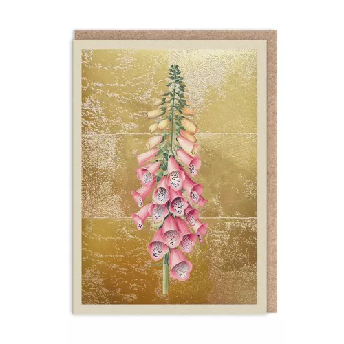 Foxglove, Greeting Card (A6)