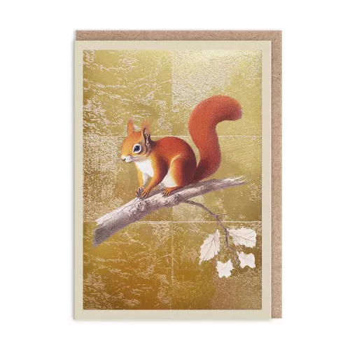 Red Squirrel, Greeting Card (A6)