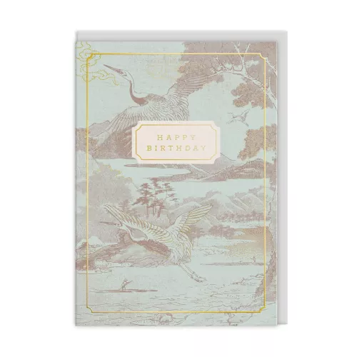 Eastern Elegance Flying Cranes