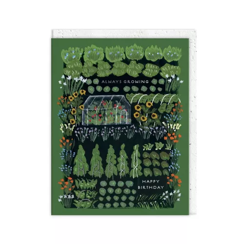 Always Growing, Plantable Envelope Greeting Card (US-A2)