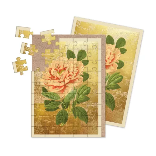 Tree Peony, Jigsaw Greeting Card (A6)