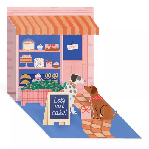 Lets eat Cake, Pop-up Greeting Card