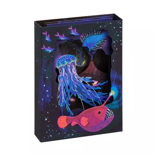 Deep Sea, Greeting Card - Layers (3D)