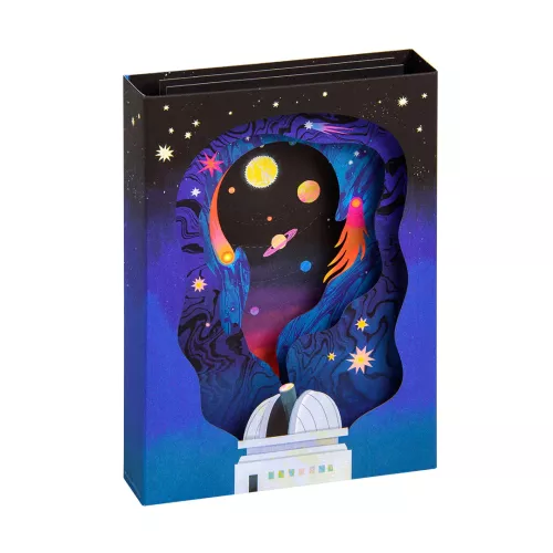Solar System, Greeting Card - Layers (3D)