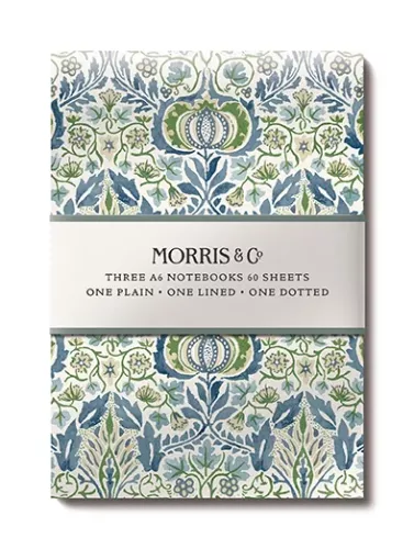 Morris & Co 3 X A6 Notebook Set