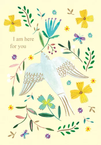 Thoughtful Dove Petite Card