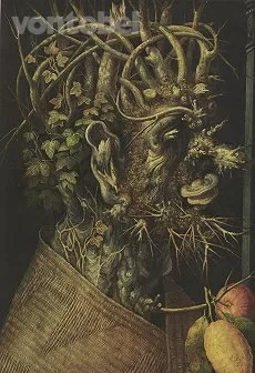 Allegory of Winter, Giuseppe Arcimboldo, Greeting Card