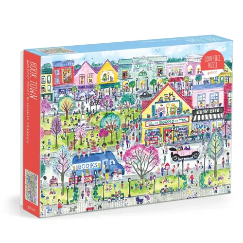 Michael Storrings Book Town 1000 Piece Puzzle