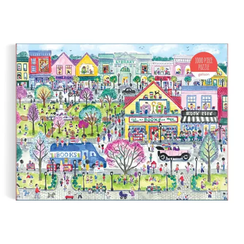 Michael Storrings Book Town 1000 Piece Puzzle