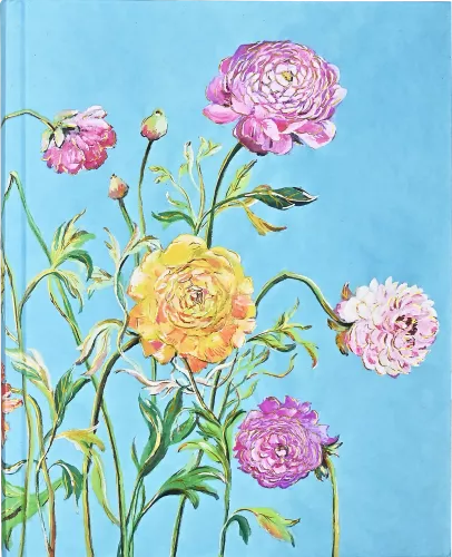 Garden Blooms Large Bookbound Journal