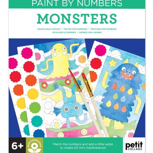 Paint by Numbers: Monsters (Craft Kit)