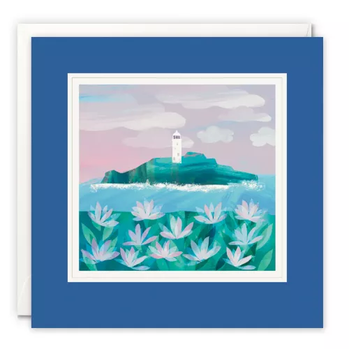 Seapinks at Godrevy Paintworks Card