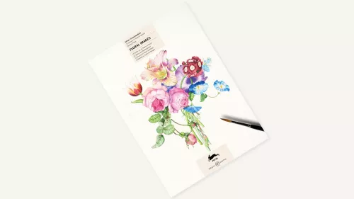 Floral, Colouring book
