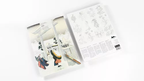 Japan, Colouring book