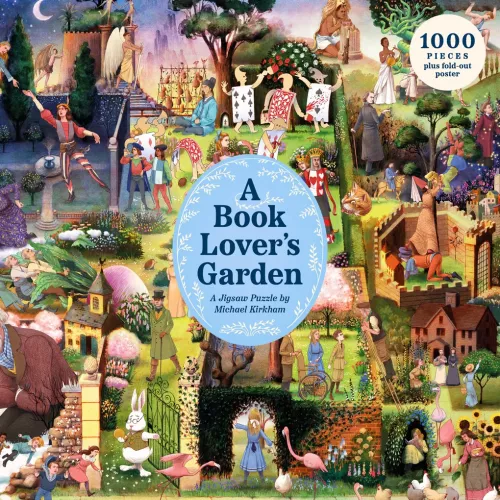 A Book Lover's Garden, 1000 Piece Puzzle