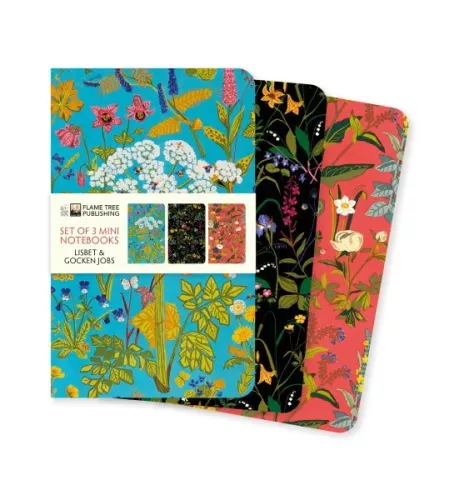 Gocken Jobs & Lisbet Jobs, Set of 3 Mini Notebooks