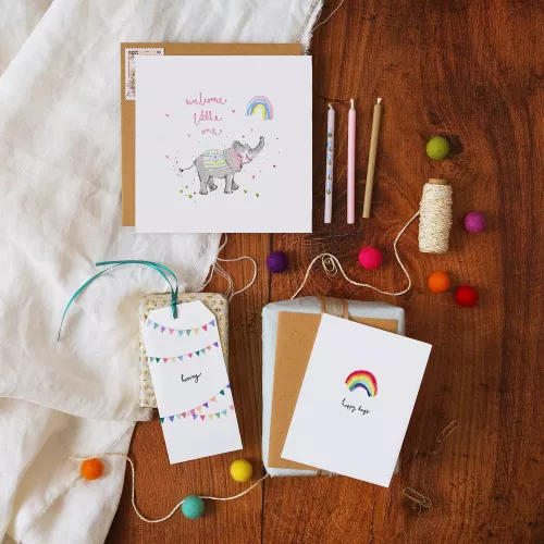 Rainbow Happy Days, Mini Card