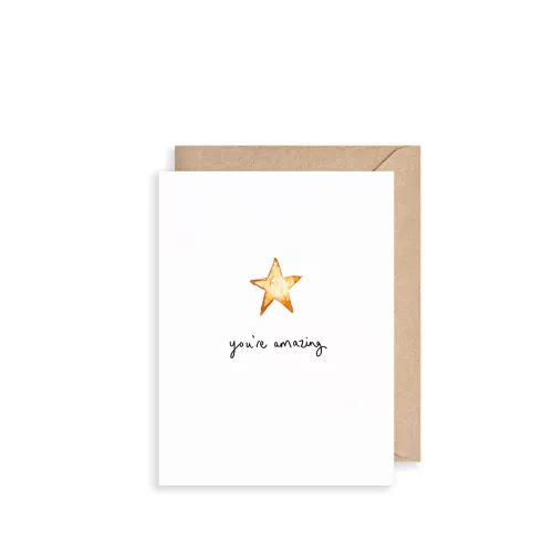 Star You'Re Amazing, Mini Card