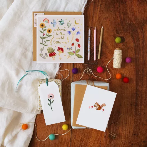 Squirrel, Mini Card