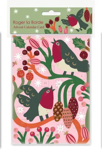 Christmas Chorus Advent Calendar Card
