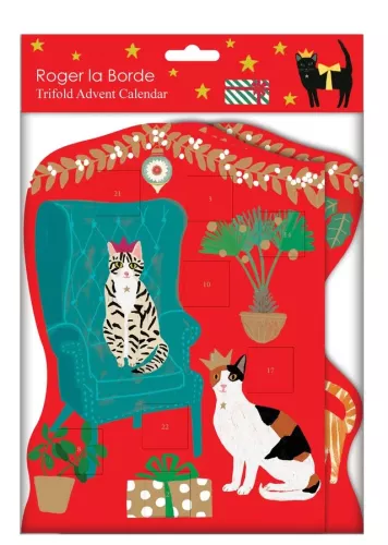 Cozy Cats Trifold Advent Calendar