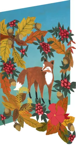 Golden Bough Lasercut Card single