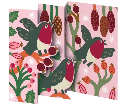 Christmas Chorus Tri-fold Card Pack pack