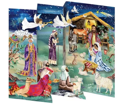 The Christmas Story Tri-fold Card Pack pack