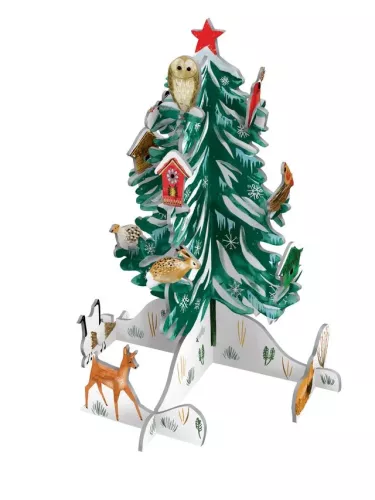 Christmas Conifer Pop & Slot 3D Scene