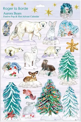 Aurora Bears Large Pop & Slot Advent