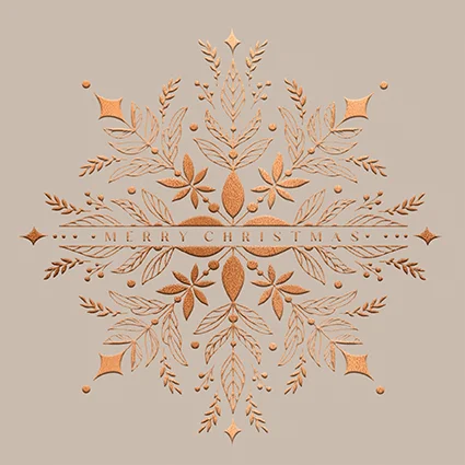 Foliage Snowflake, Christmas Open Range