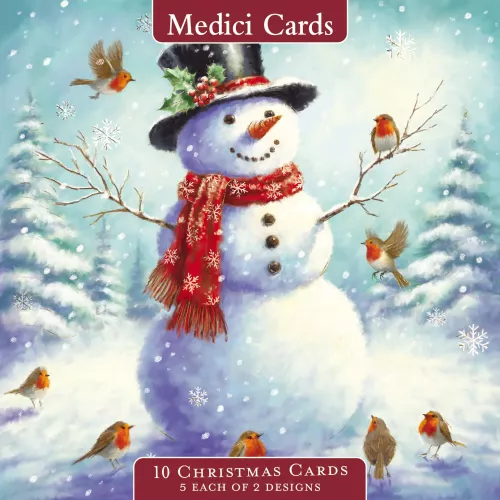 Christmas Snowman, Christmas Wallet Packs
