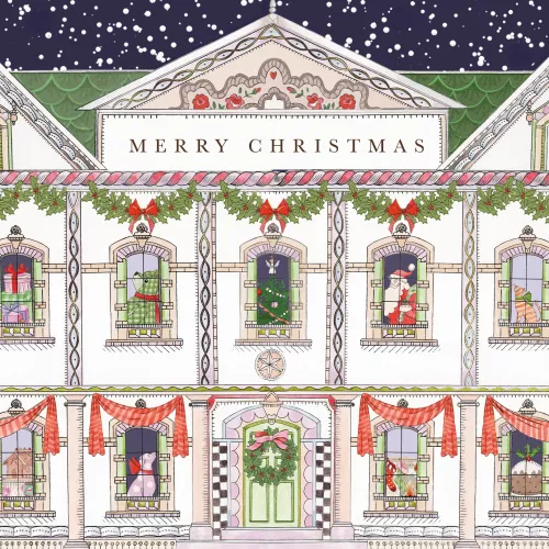 Festive Town House, Christmas Wallet Packs
