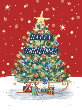 Christmas Tree, Christmas Mini Luxury Boxes