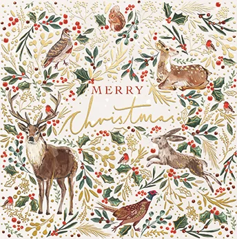 Christ  / Decorative Animals, Christmas Box Premium
