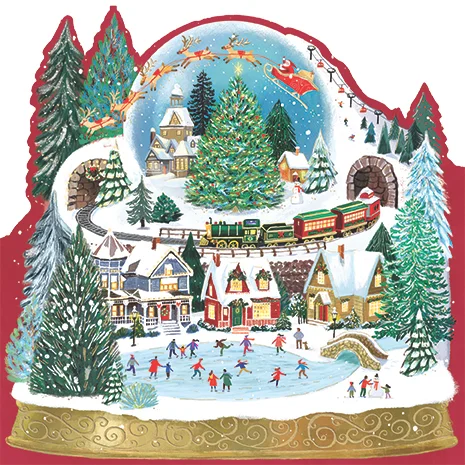 Village Globe, Christmas Box Premium