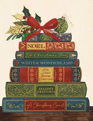 Winter Library, Christmas Box Showcase