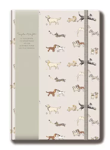 Dogs A5 Notebook (Hard)