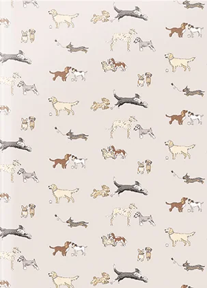 Dogs, Hens And Bees A6 Notebook Set